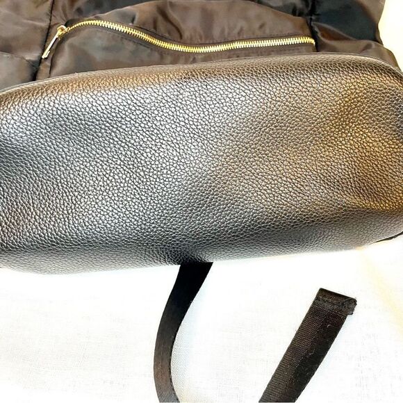 Backpack Black Faux Leather Bottom A New Day - Picture 8 of 8